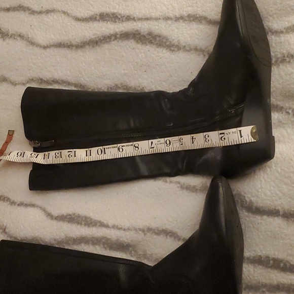 DKNYC BLACK LEATHER BOOTS - Picture 7 of 15